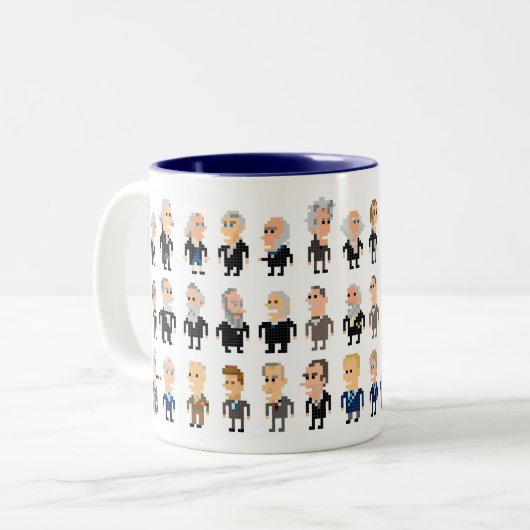 45 présidents iotacons mug (Devant gauche)