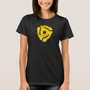 45 Record adapter 45 Rpm Adapter 45 Spoeladapter T-shirt