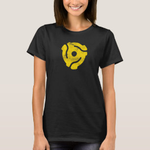 45 Record adapter 45 Rpm Adapter 45 Spoeladapter T-shirt