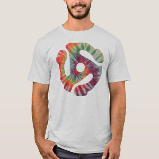 45 Record adapter - Tie Dye T-shirt