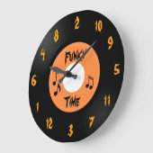 45 Record (Funky Time) - Aangepaste klok (Hoek)