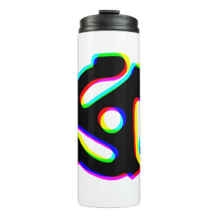 45 rpm Record Adapter Thermische Tumbler Thermosbeker