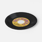 45-rpm record papieren bordje (Gekanteld)