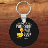 45.Rubbereend voor eenden Sleutelhanger (Voorkant)