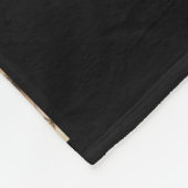 45 Square Photo Collage Grid met tekst - zwart Fleece Deken (Hoek)