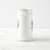 45 TFS Aangepaste bierstop met roepteken Bierpul (Center)