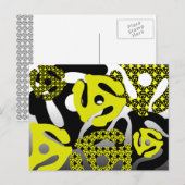 45 tr/min Insère une carte postale (Devant / Derrière)