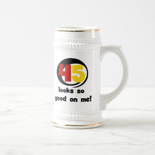 45 Ziet er zo goed uit voor mij T shirten en cadea Bierpul