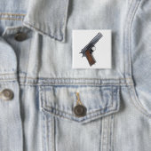 .45 Zuigerpistool Vierkante Button 5,1 Cm (In situ)