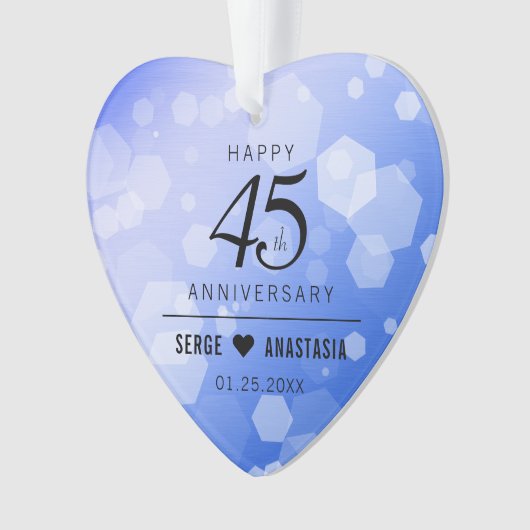 45e anniversaire de l'Mariage de Sapphire (devant)