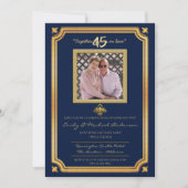 45e anniversaire de mariage - Invitations AJOUTER (Devant)