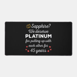 45e anniversaire du Mariage I - Sapphire Funny Cou