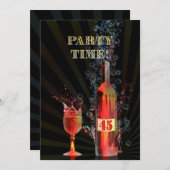 45e anniversaire invitation (Devant / Derrière)