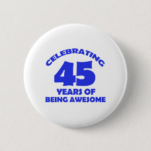45e design ronde button 5,7 cm