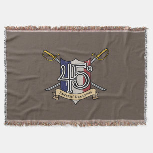 45e Empress Dragoons Throw Deken