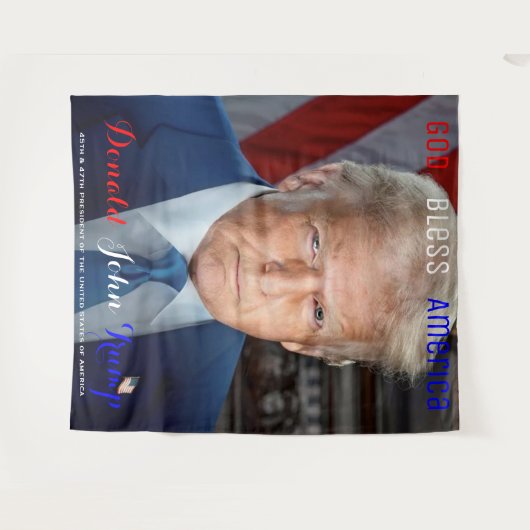 45e en 47e President van de Amerikaanse president Wandkleed (Voorkant (horizontaal))