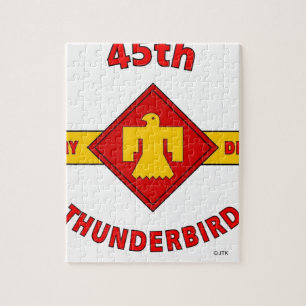 45E INFANTRY DIVISION "THUNDEBIRD" LEGPUZZEL