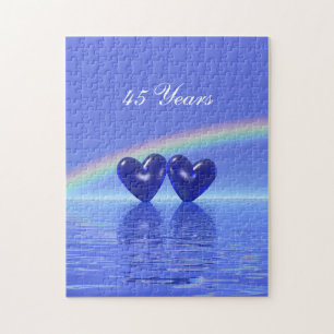 45e Jubileum Sapphire Hearts Legpuzzel