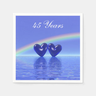 45e Jubileum Sapphire Hearts Servet