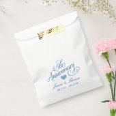 45e Jubileum van het Sapphire Wedding Bedankzakje (Gezegeld)