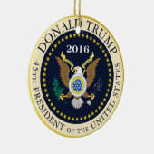 45e President van de Verenigde Staten Keramisch Ornament (Rechts)