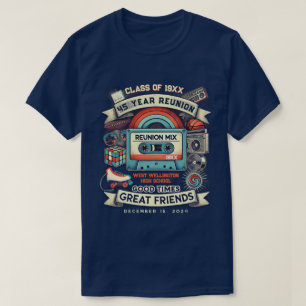 45e reünie Retro jaren 80 Pop Cultuur Klasse van [ T-shirt