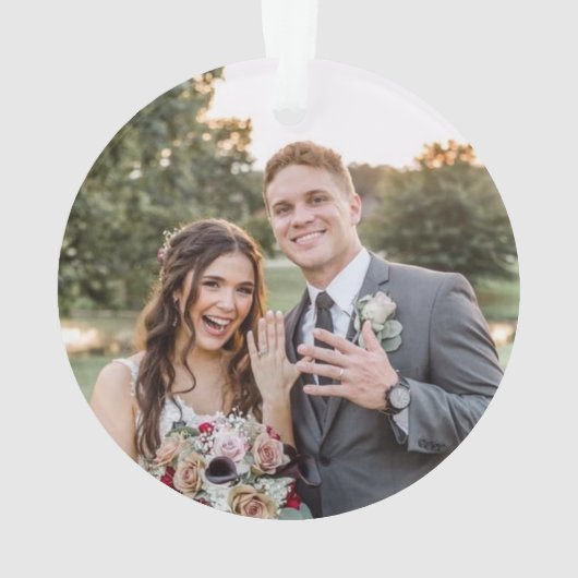 45e Sapphire Mariage Anniversaire Keepsaké (dos)