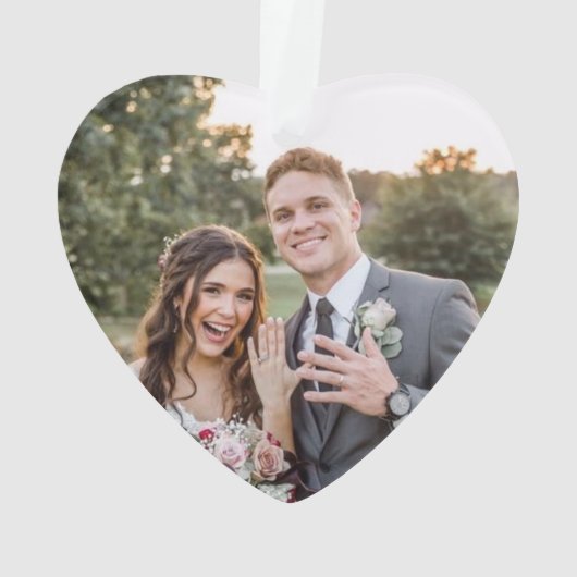 45e Sapphire Mariage Anniversaire Keepsaké (dos)