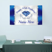 45e verjaardag Decoraties voor haar, 45e verjaarda Spandoek (Beurs)