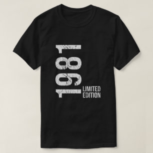 45e verjaardag Vintage 1981 Limited Edition 45 jaa T-shirt