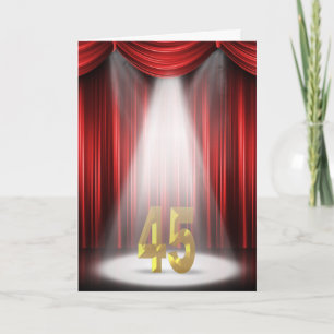 45e verlichtingsjubilea felicitaties kaart