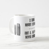 .45's Don't Shrink - Grey Koffiemok (Voorkant links)