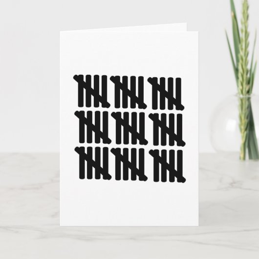 45ste verjaardag kaart (Voorkant)