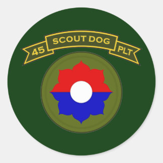 45th IPSD - 9th Infantry Ronde Sticker