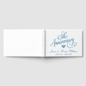 45th Sapphire Wedding Anniversary Gastenboek (Volledig)