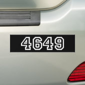 4649 Japanse Slang Yoroshiku Bumpersticker (Op auto)
