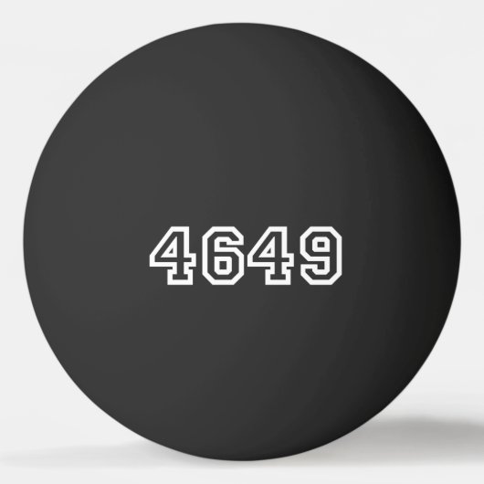 4649 Japanse Slang Yoroshiku Ping Pong Ball (Voorkant)