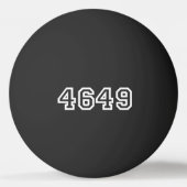 4649 Japanse Slang Yoroshiku Ping Pong Ball (Achterkant)