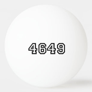 4649 Japanse Slang Yoroshiku Pingpongballen