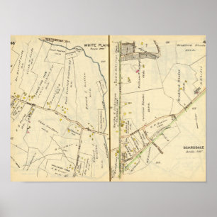 46-47 White Plains, Scarsdale Poster
