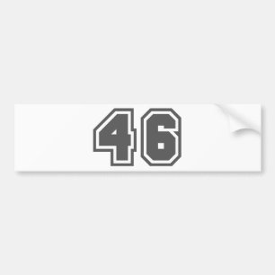 46 BUMPERSTICKER
