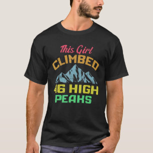 46 Camping Hiking in het Adirondack Mountain High T-shirt