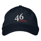 46 faites le casquette de nouveau brodé de (Devant)