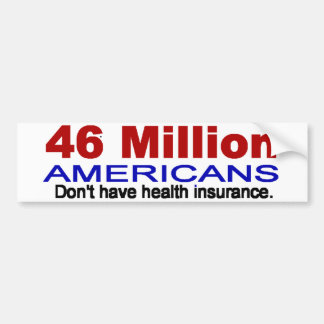 46 miljoen Amerikanen bumpersticker