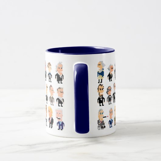46 Présidents Iotacon Mug (Poignée)