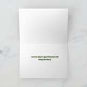 46e Joyeux Anniversaire Amusant avec carte Calf Cu (Intérieur)