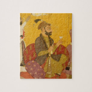 47.110/359 Gosain Narayan neemt gif in de pers Legpuzzel