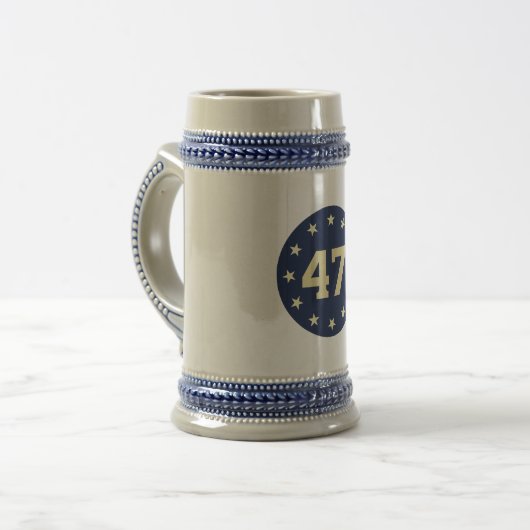 47 BEER STEIN BIERPUL (Voorkant links)