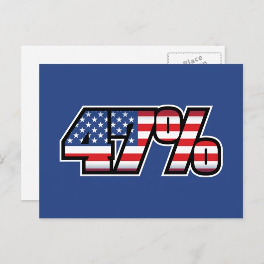 47 % BRIEFKAART (Voorkant / Achterkant)