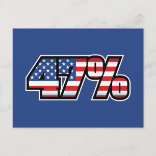 47 % BRIEFKAART